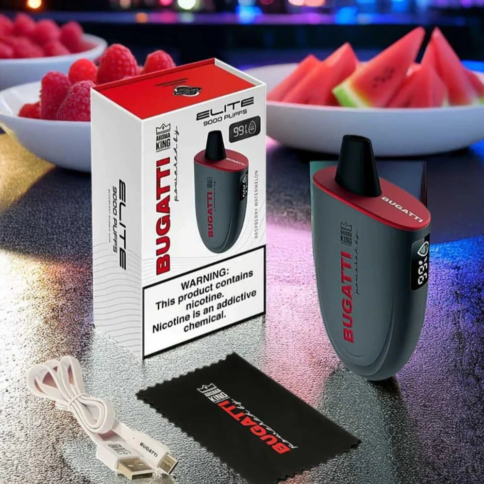 Bugatti Elite 9000 Puffs Vape with Rich Flavours – Online India
