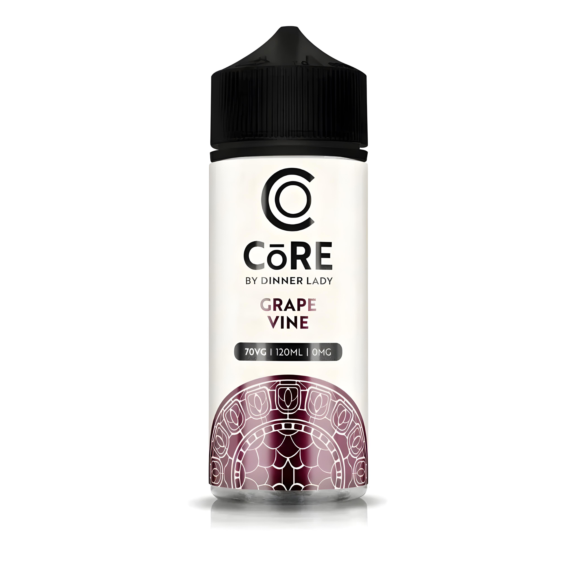 Grape Vine Core by Dinner Lady 120ML Vape Juice Bottle – 3MG and 6MG nicotine strength