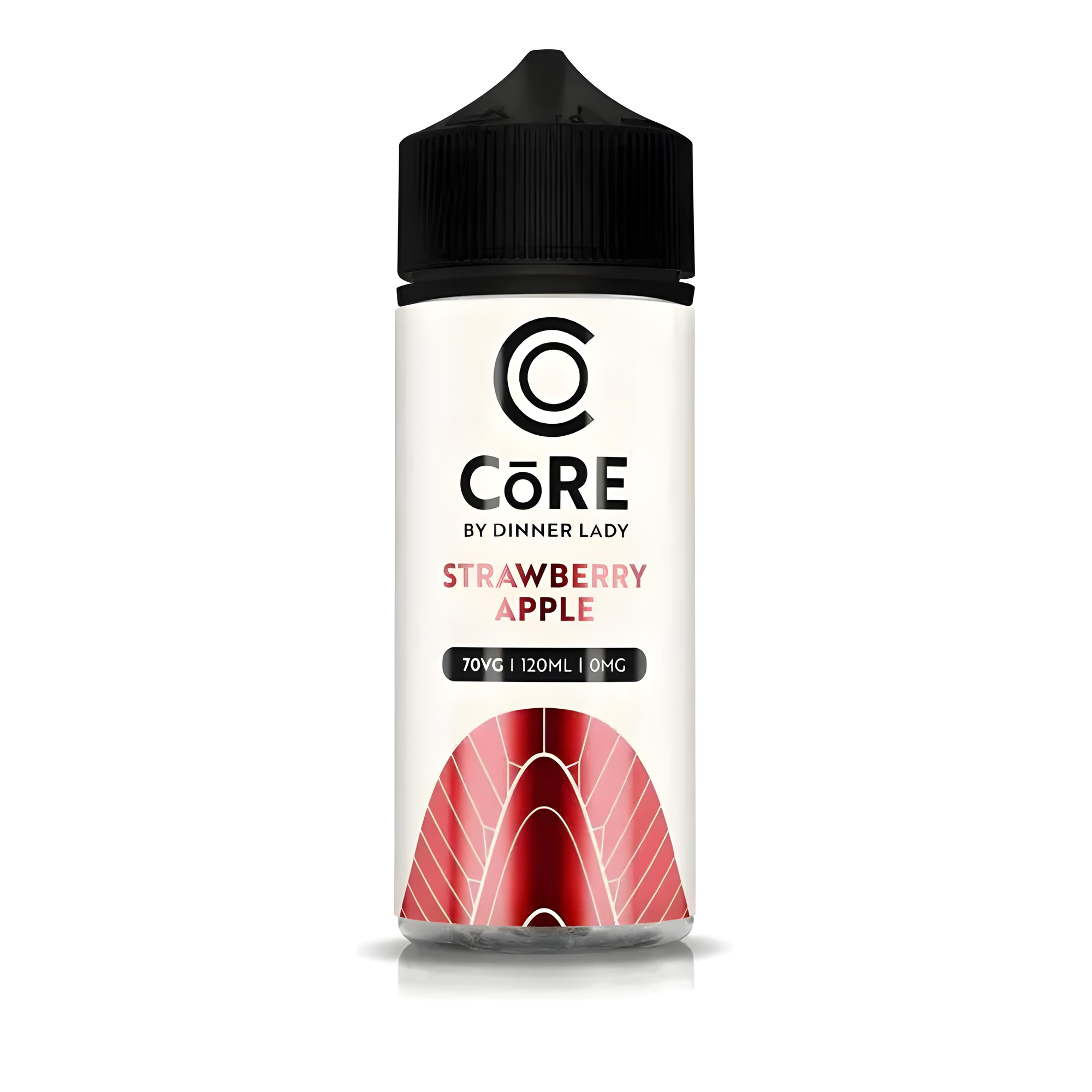 Strawberry Apple Core by Dinner Lady 120ML Vape Juice Bottle – 3MG and 6MG