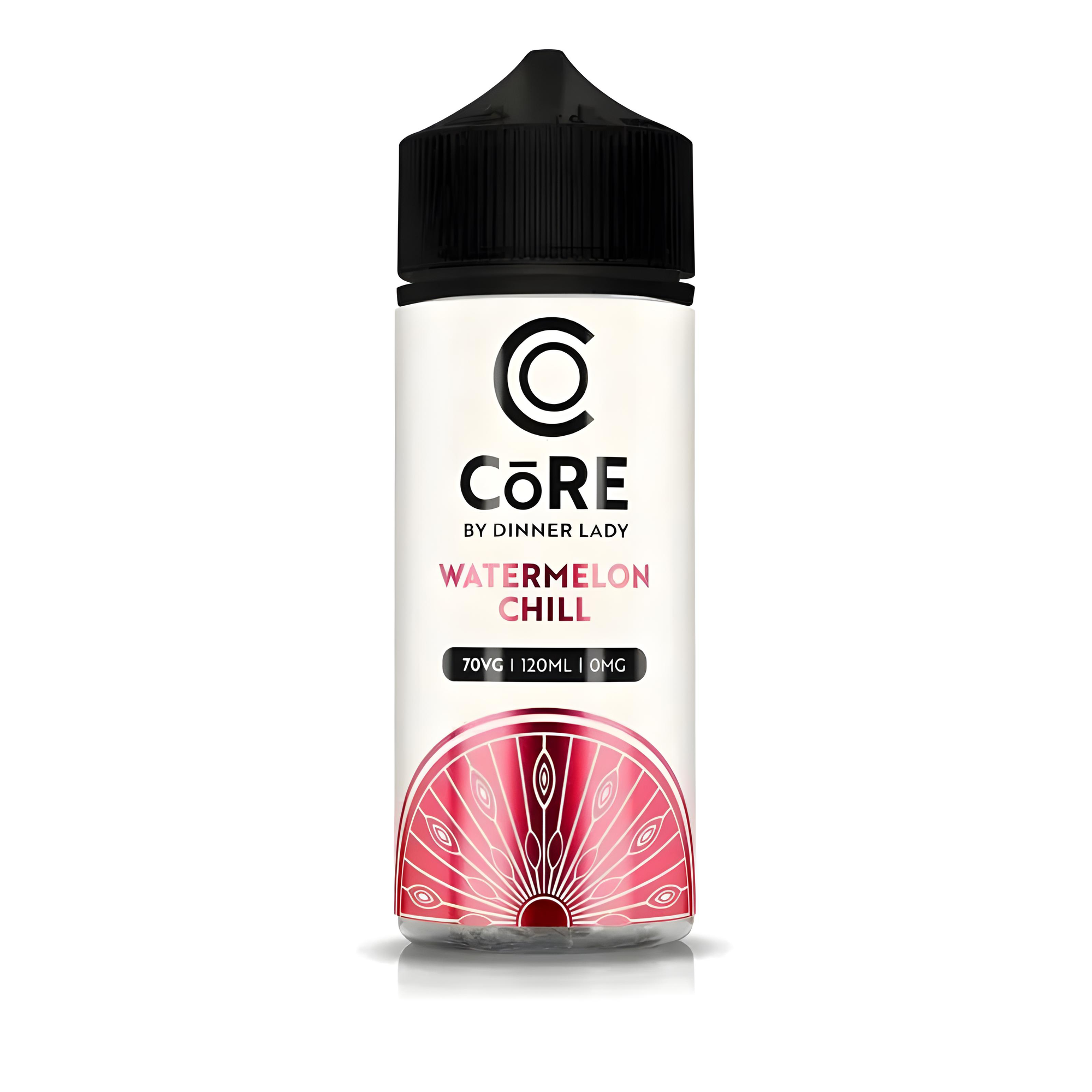Watermelon Chill Core by Dinner Lady 120ML Vape Juice Bottle – 3MG and 6MG