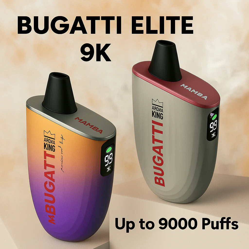 Bugatti Elite 9000 Puffs Disposable Vape India – Premium Long Lasting E-Cigarette