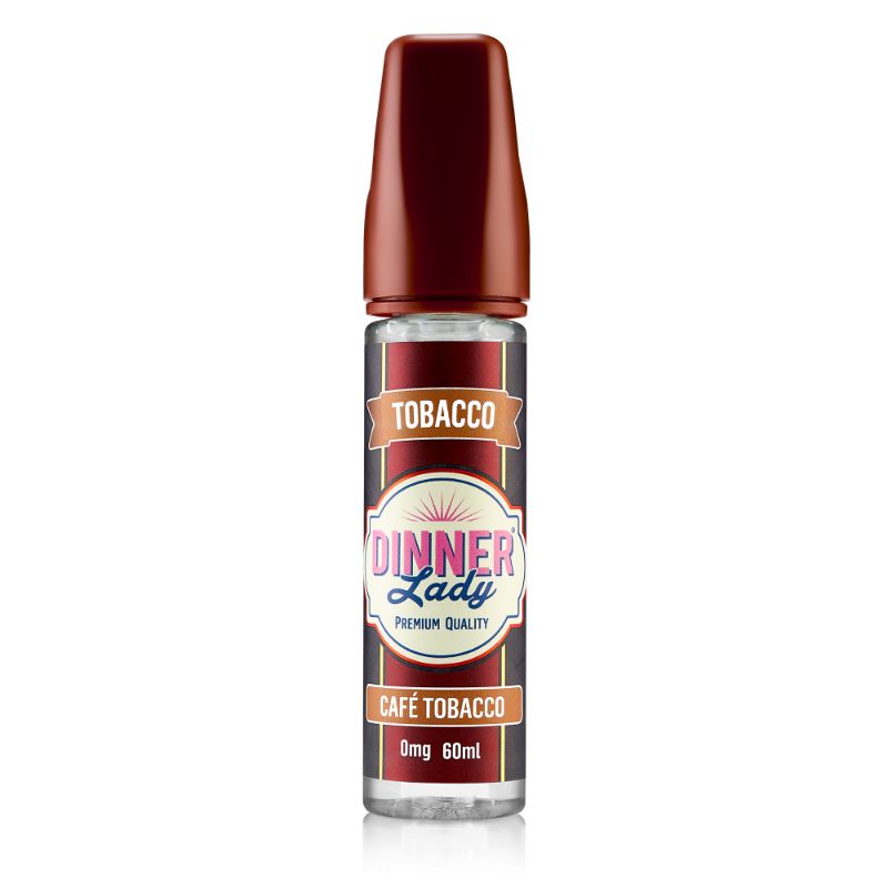 Cafe Tobacco Dinner Lady 60ML Vape Juice Bottle – 3MG and 6MG