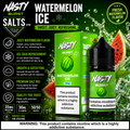 Nasty Burst Watermelon Ice Nicotine Salt E-Liquid 35mg 30ml by Indian Vape Hub