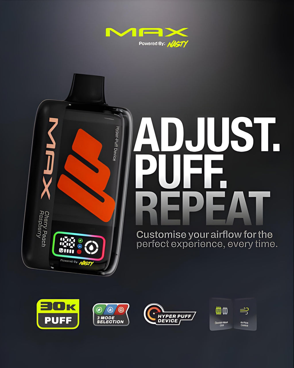 Nasty Max 30K Disposable Vape – 30,000 Puffs | Indian Vape Hub