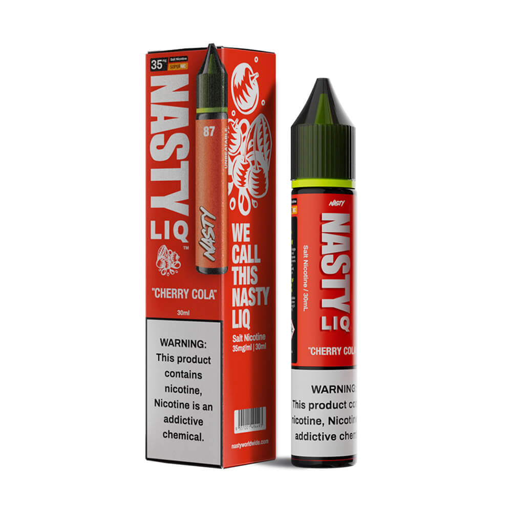 Nasty Liq – Cherry Cola Nic Salt 30ML E-liquid (20MG / 35MG / 50MG)